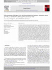 Research paper thumbnail of ER phenotype, estrogen level, and benzo[a]pyrene exposure modulate tumor growth and metabolism of lung adenocarcinoma cells