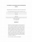 Research paper thumbnail of Externalities in cane production and environmental best practice