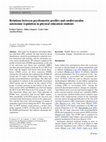 Relations between psychometric profiles and cardiovascular autonomic regulation in physical education students Cover Page