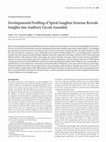 Research paper thumbnail of Developmental Profiling of Spiral Ganglion Neurons Reveals Insights into Auditory Circuit Assembly