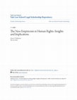 Research paper thumbnail of The New Empiricism in Human Rights: Insights and Implications