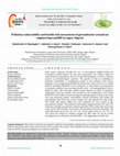 Pollution vulnerability and health risk assessment of groundwater around an engineering Landfill in Lagos, Nigeria Cover Page