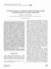 Research paper thumbnail of In-Vehicle Exposure to Aldehydes While Commuting on Real Commuter Routes in a Korean Urban Area