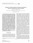 Research paper thumbnail of Utilization of Breath Analysis for Exposure Estimates of Benzene Associated with Active Smoking