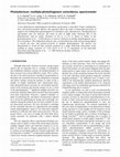 Research paper thumbnail of Photoelectron–multiple-photofragment coincidence spectrometer