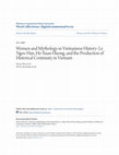 Women and Mythology in Vietnamese History: Le Ngoc Han, Ho Xuan Huong, and the Production of Historical Continuity in Vietnam Cover Page