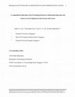 Research paper thumbnail of A longitudinal exploration of the psychological resources influencing depression and anxiety in newly diagnosed Asian persons with cancer