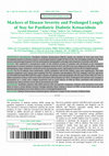 Research paper thumbnail of Markers of disease severity and prolonged length of stay for paediatric diabetic ketoacidosis