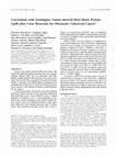 Research paper thumbnail of Vaccination with autologous tumor-derived heat-shock protein gp96 after liver resection for metastatic colorectal cancer