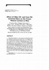 Research paper thumbnail of Effect of Olive Oil- and Corn Oil-Enriched Diets on the Tissue Mineral Content in Mice