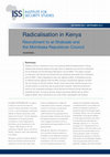 Research paper thumbnail of Radicalisation in Kenya. Recruitment to al-Shabaab and the Mombasa Republican Council