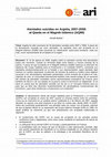 Research paper thumbnail of Atentados suicidas en Argelia, 2007-2008: Al-Qaeda en el Magreb Islámico