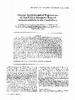 Research paper thumbnail of Distinct spatiotemporal expressions of five NMDA receptor channel subunit mRNAs in the cerebellum