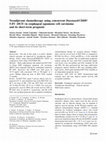 Research paper thumbnail of Neoadjuvant chemotherapy using concurrent Docetaxel/CDDP/5-FU (DCF) in esophageal squamous cell carcinoma and its short-term prognosis