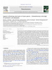 Lignans in flowering aerial parts of Linum species – Chemodiversity in the light of systematics and phylogeny Cover Page