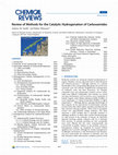 Review of Methods for the Catalytic Hydrogenation of Carboxamides Cover Page