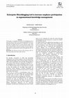 Research paper thumbnail of Enterprise Microblogging tool to increase employee participation in organizational knowledge management