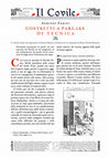 Research paper thumbnail of Costretti a parlare di tecnica