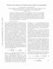 Research paper thumbnail of Relation of the oscillator and Coulomb systems on spheres and pseudospheres