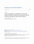 Research paper thumbnail of Espacios geográficos e ideológicos en la novela cubana de la postrevolución: la zona intermedia de Prisionero del agua de Alexis Díaz Pimienta