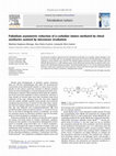 Research paper thumbnail of Palladium asymmetric reduction of β-carboline imines mediated by chiral auxiliaries assisted by microwave irradiation