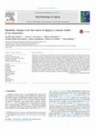 Research paper thumbnail of Metabolic changes over the course of aging in a mouse model of tau deposition disease Tauopathy Tau protein Metabolism Basal metabolic rate Locomotor activity Energy expenditure Tg4510 Mice Transgenic Body weight gain Food intake