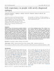 Research paper thumbnail of Life expectancy in people with newly diagnosed epilepsy