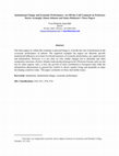 Institutional Change and Economic Performance: An Off-the-Cuff Comment on Professors Daron Acemoglu, Simon Johnson and James Robinson's Three Papers Cover Page