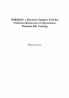 Research paper thumbnail of MIKADO: a decision support tool for pollution reduction in aluminium pressure die casting