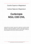 Consiliul Superior al Magistraturii Cover Page