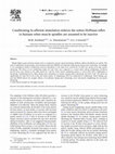 Research paper thumbnail of Conditioning Ia-afferent stimulation reduces the soleus Hoffman reflex in humans when muscle spindles are assumed to be inactive