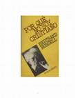 Por qué no soy cristiano- Bertrand Russell Cover Page