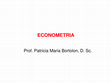 Econometria Autocorrelacao Cover Page