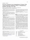 Exercises Commonly Used in Rehabilitation of Patients With Chronic Obstructive Pulmonary Disease: Cardiopulmonary Responses and Effect Over Time Cover Page