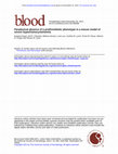 Paradoxical absence of a prothrombotic phenotype in a mouse model of severe hyperhomocysteinemia Cover Page