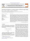 Research paper thumbnail of Experimental investigation on constitutive behavior of PVB under impact loading