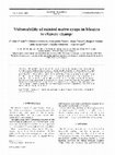 Research paper thumbnail of Vulnerability of rainfed maize crops in Mexico to climate change