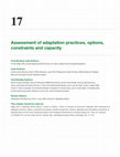 Research paper thumbnail of Assessment of adaptation practices, options, constraints and capacity