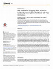 Research paper thumbnail of Not That Heart-Stopping After All: Visuo- Cardiac Synchrony Does Not Boost Self-Face Attribution