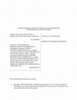 Research paper thumbnail of Affidavit of Marie McDonnell, forensic land records experts in favor Daviscourts in trial court