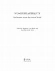 Research paper thumbnail of Women In Antiquity: Real Woman Across the Ancient World