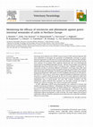 Monitoring the efficacy of ivermectin and albendazole against gastro intestinal nematodes of cattle in Northern Europe Cover Page