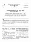 Research paper thumbnail of Physiological evaluation of a rabbit kidney perfused with VS41A