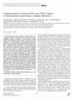 Research paper thumbnail of Characterization of Human SCO1 and COX17 Genes in Mitochondrial Cytochrome-c-Oxidase Deficiency