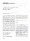 Research paper thumbnail of A MicroRNA Repertoire for Functional Genome Research in Rainbow Trout ( Oncorhynchus mykiss