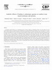 Research paper thumbnail of Anabolic effects of feeding β 2-adrenergic agonists on rainbow trout muscle proteases and proteins