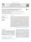 On-line screening and identification of antioxidant phenolic compounds of Saccocalyx satureioides Coss. et Dur Cover Page