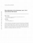 Research paper thumbnail of Mass deformations of four-dimensional, rank 1, N=2 superconformal field theories