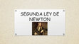 SEGUNDA LEY DE NEWTON Cover Page