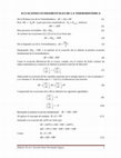 Research paper thumbnail of ECUACIONES FUNDAMENTALES DE LA TERMODINÁMICA